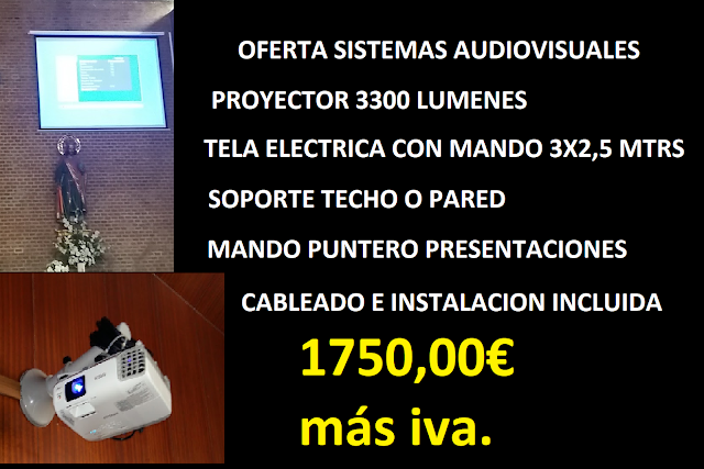 oferta audiovisuales 2018