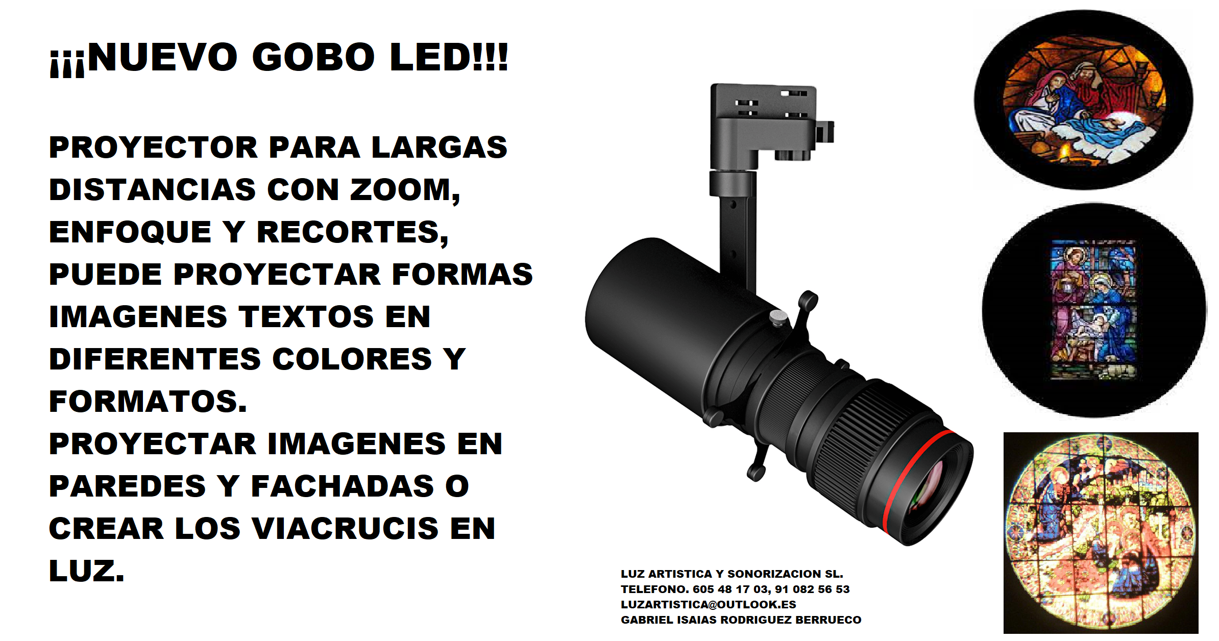 NUEVO GOBO LED